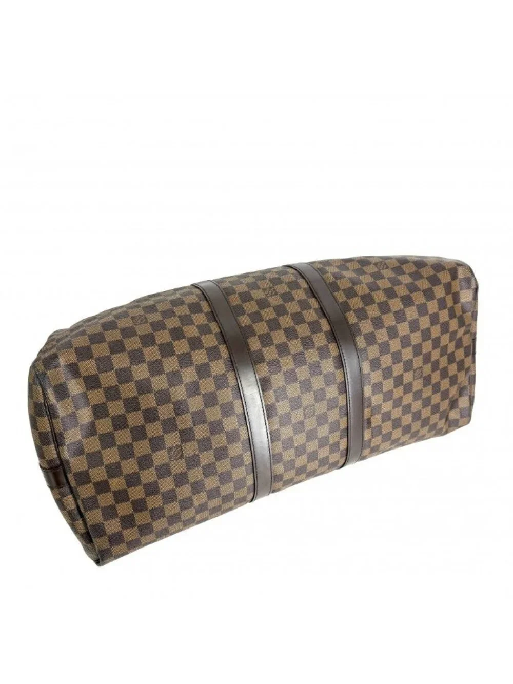 Louis Vuitton Boston Bag Keepall Bandouliere 55 Shoulder Crossbody Damier